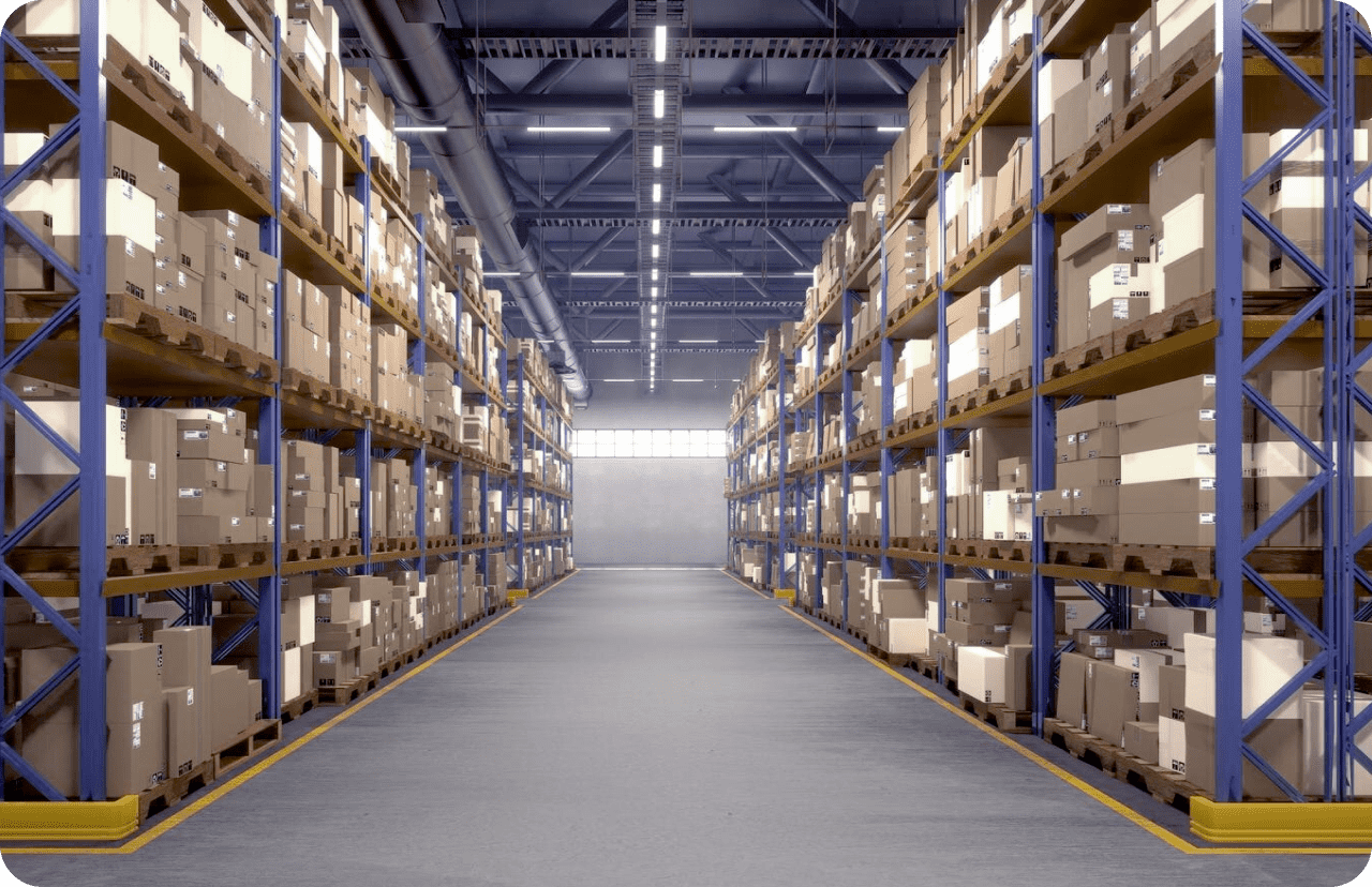 山西兰盛供应链科技有限公司仓储图